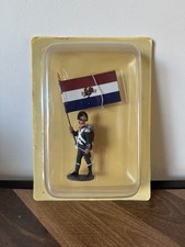 Hachette Soldat de plomb drapeau 1ere demi-brigade d'infanterie légère 1793-1798