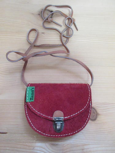 Petite pochette tann - petite, rouge