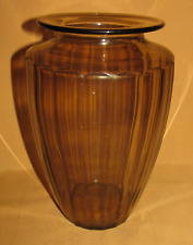 Ancien vase Art Déco verre