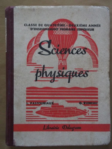 Ancien livre école sciences - ancien,