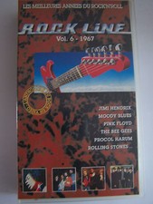 CASSETTE K7 VHS AUDIO VIDEO VINTAGE COLLECTOR ROCK LINE VOL.6 . 1967 . RARE