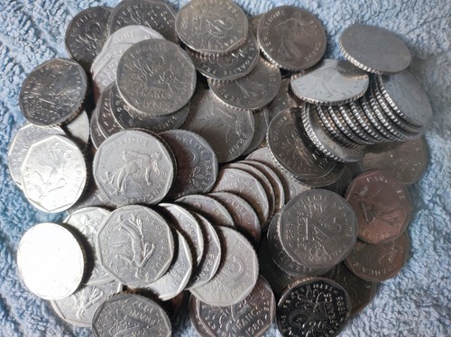 Lot pièces de monnaie - de,