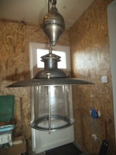 2 Lampes marine de cale modèle 1921 à contre-poids OUVRARD & VILLARS TBE