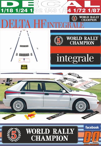Decal lancia delta integrale - lancia,