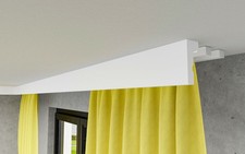 ELHARE moulure en stuc tringle à rideau moulure murale LED tringle à rideau...