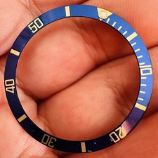 Rolex Blue Insert For Submariner Ref 16808 16803 16613 16618 E02