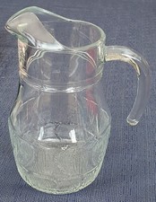 Pichet cruche broc verre
