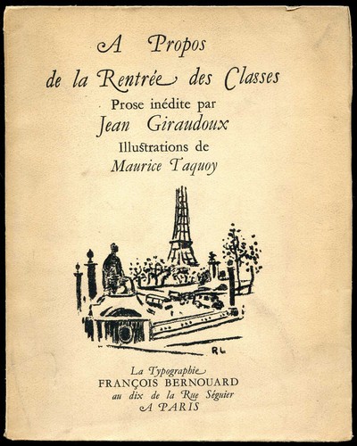 Jean giraudoux propos de - propos,