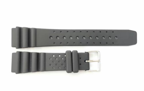 Citizen black rubber strap - rubber,