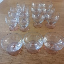 Lot 16 Verres Anciens Gravés