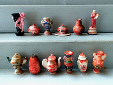 Série complète de fèves FAIENCES DE FRANCE VASES THEIERE ... Rare * 206