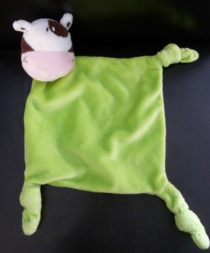 Doudou plat carre blanc - *.,