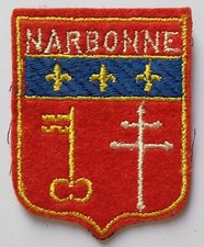 Insigne Blason ancien NARBONNE