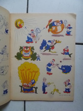 ALBUM A COLORIER   /  GORDINNE / AVEC  22 PAGES  PAR  VICA  / 24 X 32  CM  1937