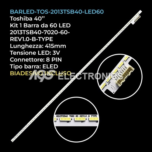 Kit barre led toshiba - barre, tv