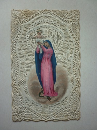 Image pieuse canivet dentelle - image,
