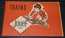 CATALOGUE 1958 HO JOUEF TRAIN