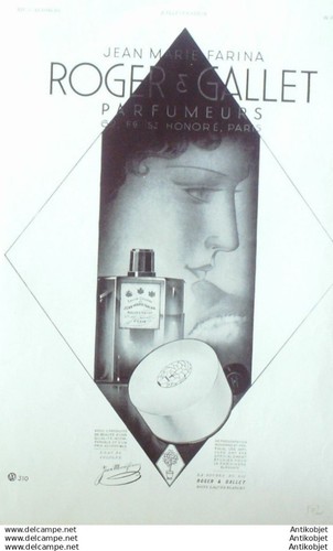 Publicite cosmetique roger - publicite,