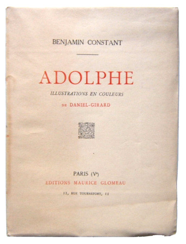 Constant benjamin adolphe - constant, benjamin.