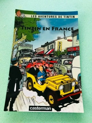 Carte postale 15x10 tintin - postale,