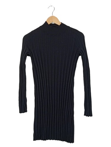 Sézane robe pull femme - sézane, noir