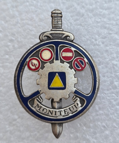 Insigne moniteur auto ecole - insigne,