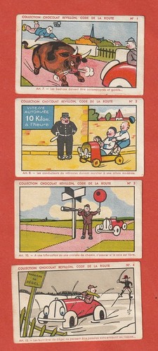 Chromos chocolat revillon - 10,