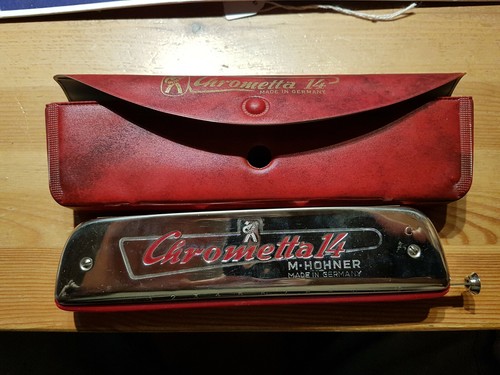 Harmonica hohner chrometta - hohner, 14
