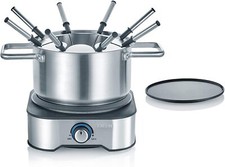 Appareil Fondue/Crêpes Combiné Câble d'alimentation env. 1500 W Collerette An...