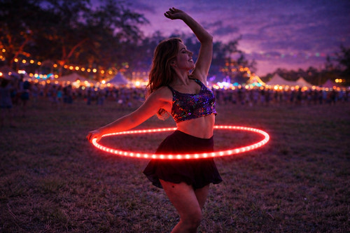 Hula hoop lumineux - hula,