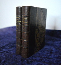 Pensées du R.P. Lacordaire 1889 complet 2 vols livre ancien belle reliure