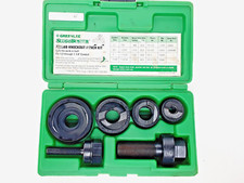 Jeu De Punchs À Enfoncer GREENLEE 7235BB, 1/2" - 1-1/4" Conduit Slug-Buster