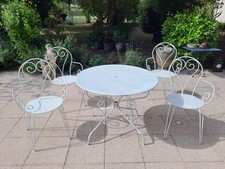 SALON JARDIN FER FORGÉ