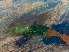 Peinture Abstrait Huile