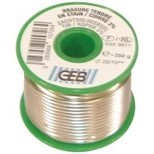 GEB - Brasure fil étain/cuivre bobine 250g