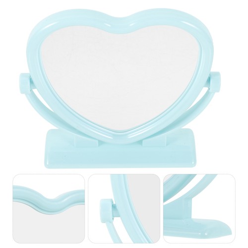 Miroir forme coeur - miroir, en