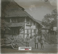 Maison à colombages, guerre
