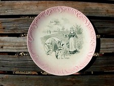 ASSIETTE PLATE ANCIENNE DIGOIN