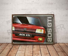 Plaque métal vintage peugeot