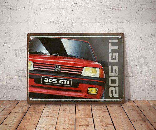 Plaque métal vintage - , peugeot