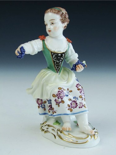 Antique signed meissen german - antique,