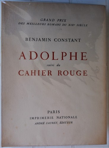 Benjamin constant adolphe - benjamin,