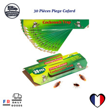 30 Pièces Piege Cafard Produit Puissant Professionnel Collant Piège à Cafards An