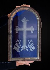 Vitrail Vitraux Croix Dégagé