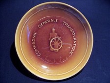 cendrier céramique  paquebot