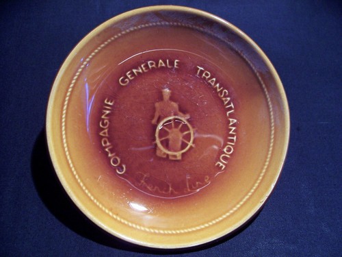 Cendrier céramique paquebot - cendrier,