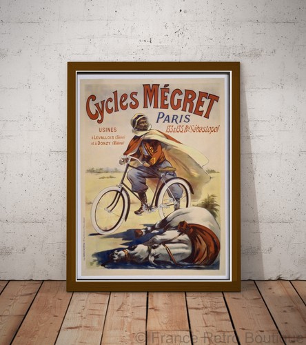 Affiche poster velo cycles - affiche-poster,