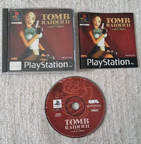 Jeu ps1 tomb raider 2 - raider, /