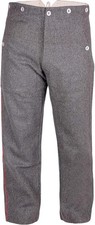 Pantalon en laine gris
