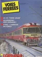 VOIES FERREES N°63 SYBIC / LORRAINE / ALLEMAGNE DE L EST / CC 72000 / 030 T 